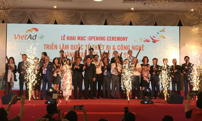 Khai mạc Triển lãm VietAd  2018 