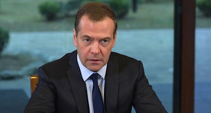 Thủ tướng Nga Dmitry Medvedev