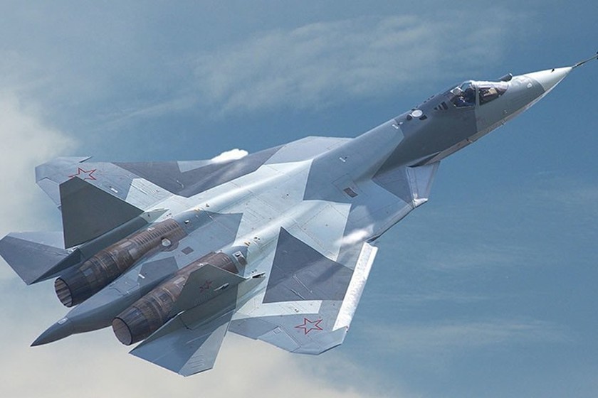 Sukhoi PAK FA T-50 (Su-57) của Nga. Ảnh minh họa nguồn Global Look Press