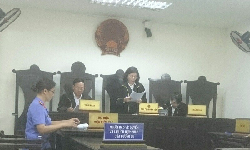 Phiên xét xử phúc thẩm tại TAND TP Hà Nội