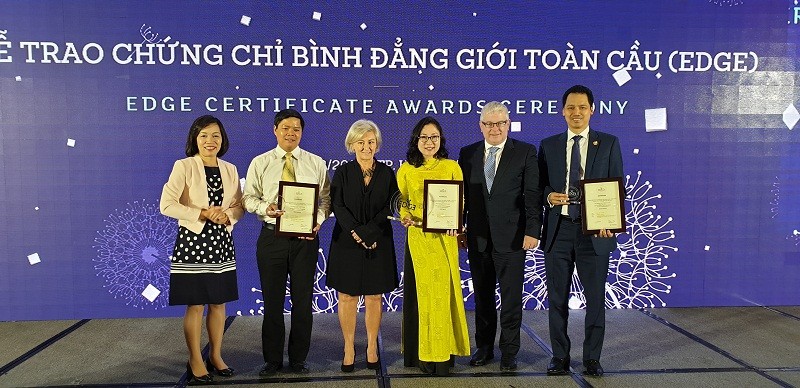 Maritime Bank nhận chứng chỉ về bình đẳng giới toàn cầu EDGE