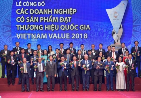 97 doanh nghiệp đạt Thương hiệu Quốc gia 2018