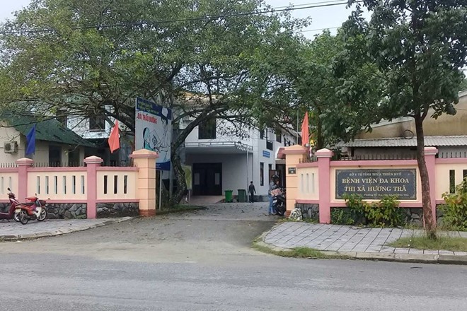 Bệnh viện đa khoa thị xã Hương Trà. Ảnh: Điền Quang/Zing.vn
