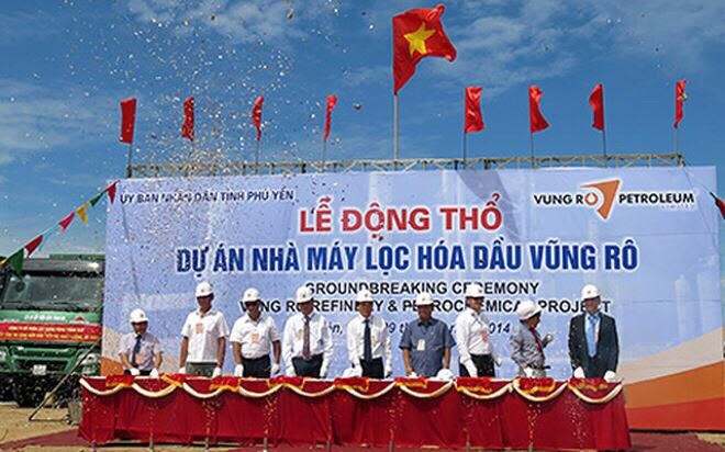 Lễ động thổ Dự án Nhà máy lọc hóa dầu Vũng Rô