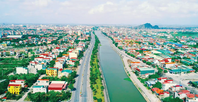 Thành phố Ninh Bình nhìn từ trên cao