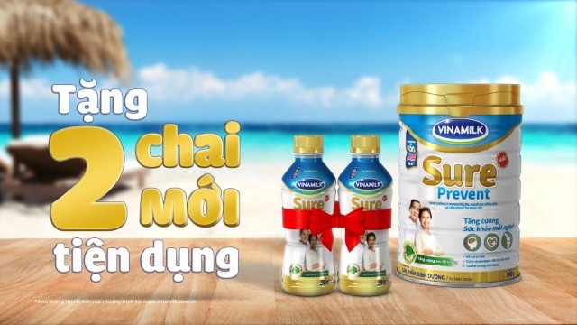 Món quà tháng 11 yêu thương của Vinamilk Sure Prevent mới