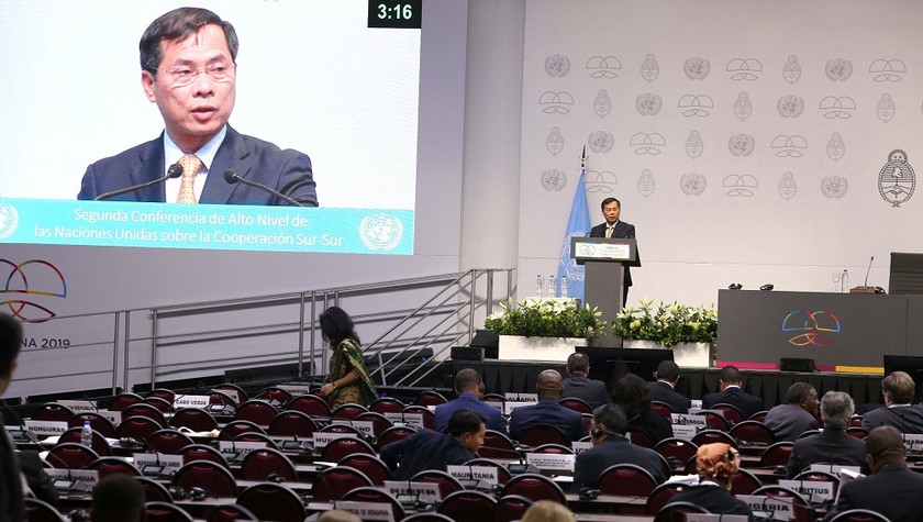 Thứ trưởng Bùi Thanh Sơn phát biểu tại Hội nghị