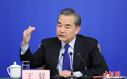 Ngoại trưởng Trung Quốc Vương Nghị. Ảnh: China News/VOV
