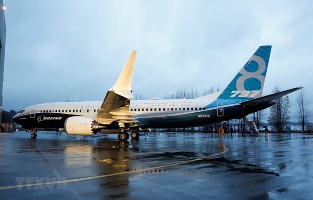 Máy bay Boeing 737 MAX 9 tại nhà máy của Boeing ở Renton, Washington (Mỹ). (Ảnh: AFP/TTXVN)