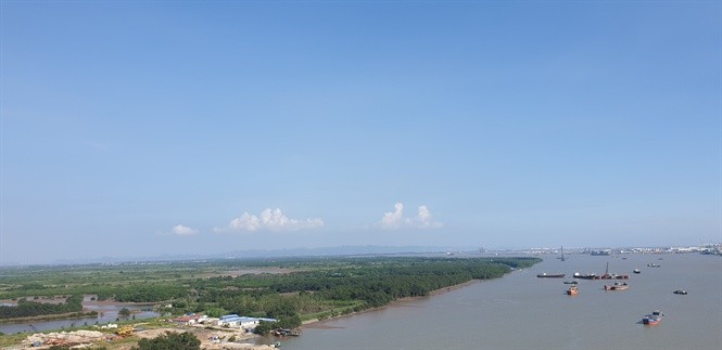 Đầm Nhà Mạc nhìn từ Hải Phòng (ảnh: Văn Việt/nongnghiep.vn)