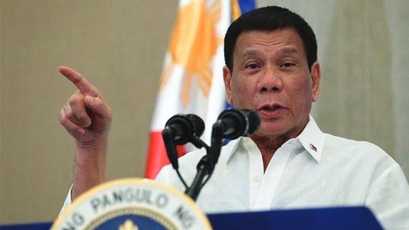 Tổng thống Philippines Rodrigo Duterte