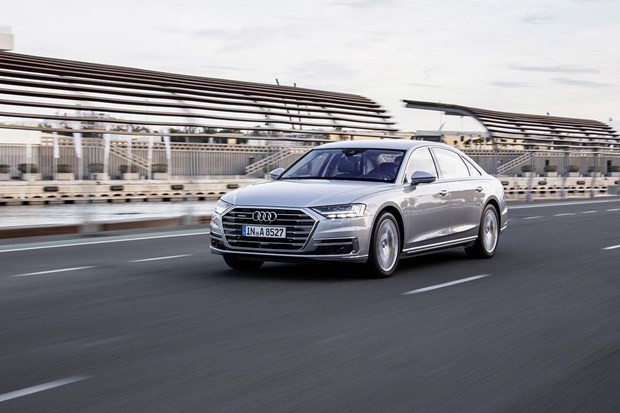 Một chiếc Audi A8 đời 2018. (Ảnh: The Verge)