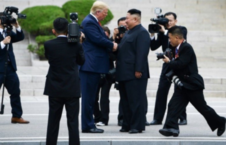 Ông Trump và ông Kim tại cuộc gặp ngày 30/6