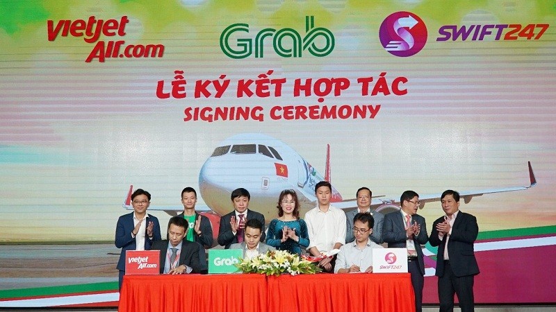 Vietjet, Swift247 và Grab hợp tác phát triển các giải pháp kết nối di chuyển và giao nhận