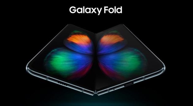 Điện thoại gập Galaxy Fold. (Nguồn: BGR)