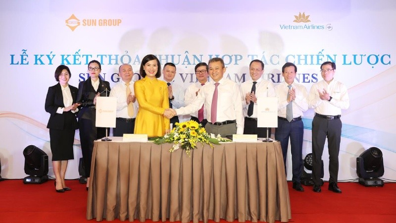 Vietnam Airlines và Sun Group ký kết thỏa thuận hợp tác chiến lược