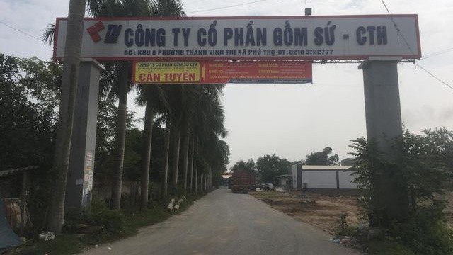 Công ty Cổ phần gốm sứ Thanh Hà, điểm xuất phát của 10m3 dầu thải