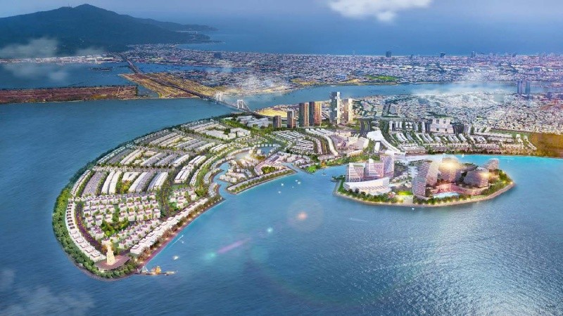 Phối cảnh dự án khu đô thị mới quốc tế Đa Phước