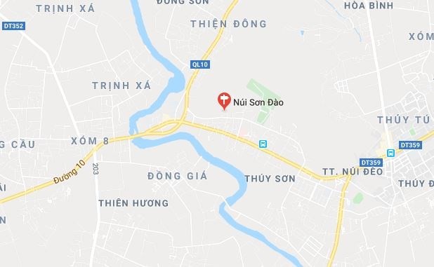 Vị trí xảy ra vụ việc. (Nguồn: Google Maps)