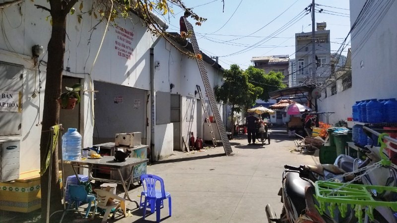 Dãy nhà trọ xây dựng không phép lên đến hàng nghìn m2