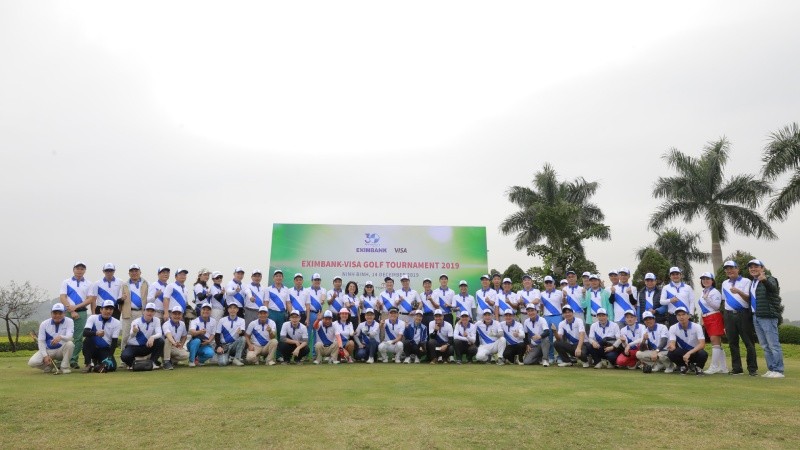 Eximbank tổ chức giải Golf Eximbank - Visa golf tournament 2019