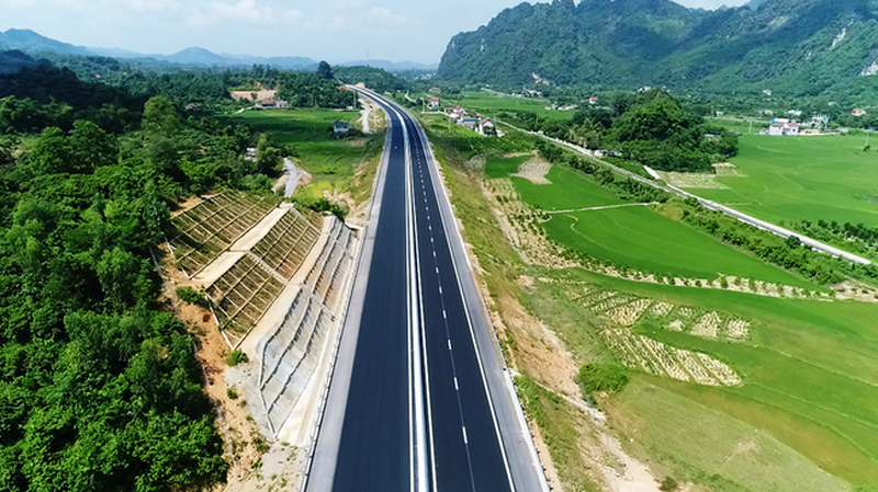 Một đoạn Cao tốc Bắc Giang - Lạng Sơn