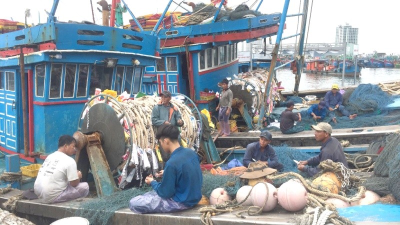 Hiện vẫn còn nhiều tàu cá chưa lắp đặt thiết bị giám sát hành trình.