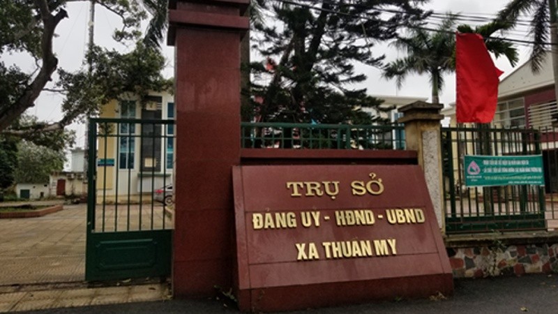 Trụ sở UBND xã Thuần Mỹ