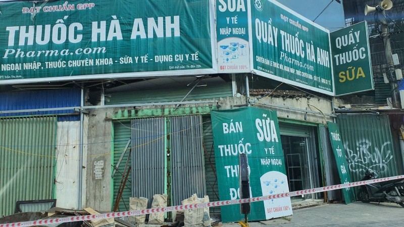 Nhà thuốc phải đóng cửa do các đối tượng đe dọa, hủy hoại tài sản