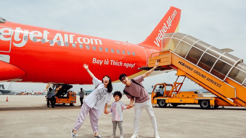 Vietjet tung 10 triệu vé 555.000 đồng