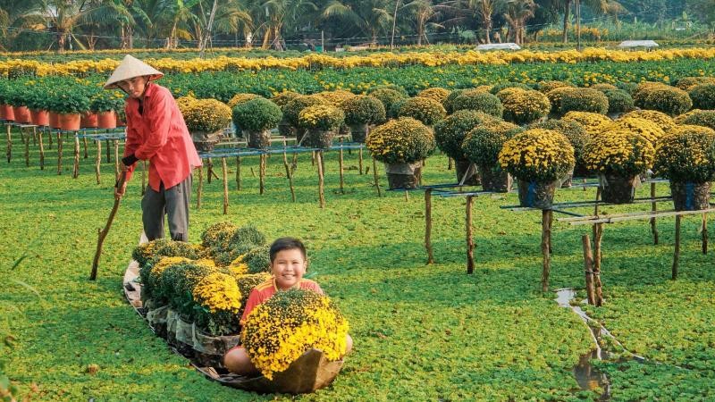 Trải nghiệm thú vị khi đến làng hoa Sa Đéc.