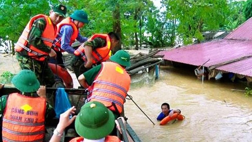 Quân đội luôn đi đầu trong hoạt động phòng thủ dân sự.