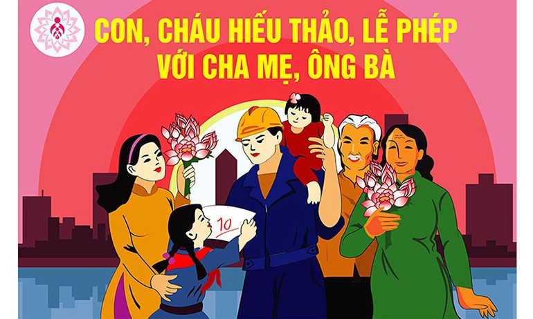 Gia đình là tế bào xã hội, gia đình tốt xã hội mới tốt.