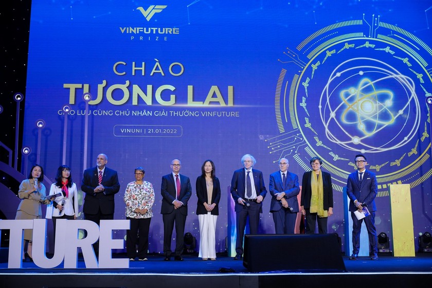 Tuần lễ KHCN VinFuture 2022 quy tụ các nhà khoa học hàng đầu thế giới.