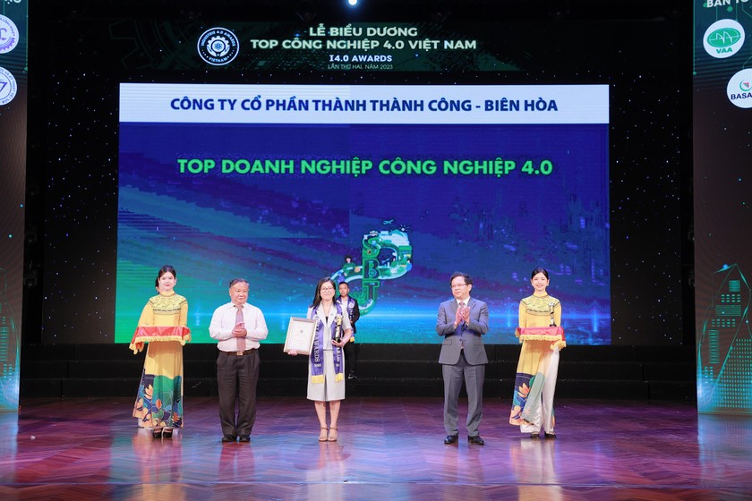 TTC AgriS hai lần được vinh danh tại giải thưởng Top Công nghiệp 4.0 Việt Nam 2023.