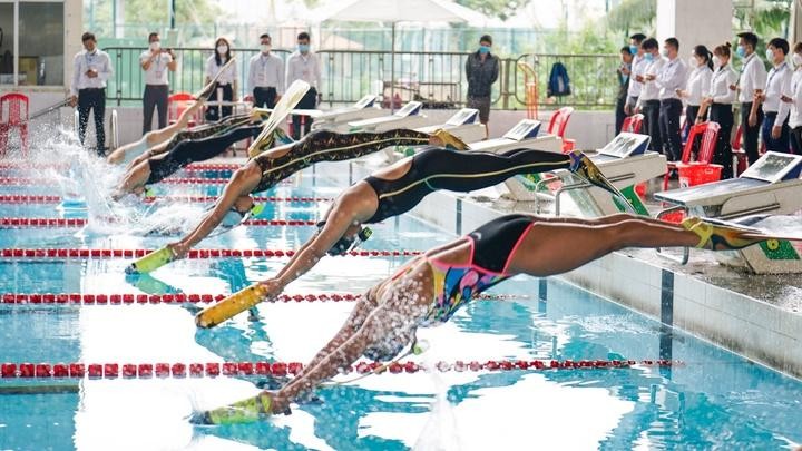 Lặn mới chính thức “ra sân” đã phá kỷ lục SEA Games