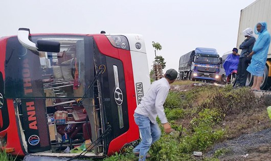 Hiện trường vụ tai nạn 