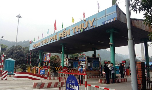 Trạm thu phí BOT Bến Thủy 1.