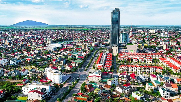 Thành phố Hà Tĩnh có mức tăng trưởng khá hơn so với các địa phương khác