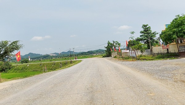 Tuyến đường đã được thi công đưa vào sử dụng nhiều năm nay nhưng chưa được thanh toán khối lượng thi công.