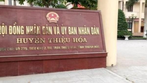 Trụ sở UBND huyện Thiệu Hóa