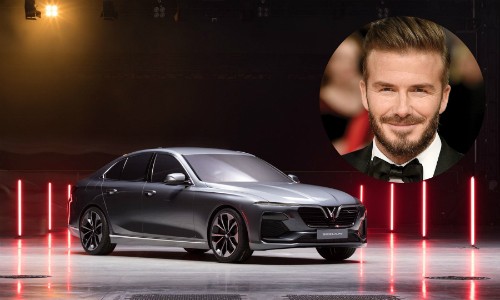 Beckham xuất hiện tại lễ ra mặt VinFast