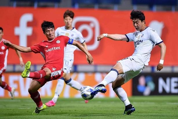 Viettel đã có trận đấu ấn tượng trước nhà đương kim vô địch AFC Champions League