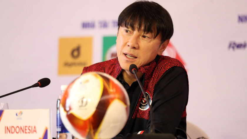 Ông Shin Tae Yong muốn gặp lại U23 Việt Nam ở trận chung kết SEA Games 31