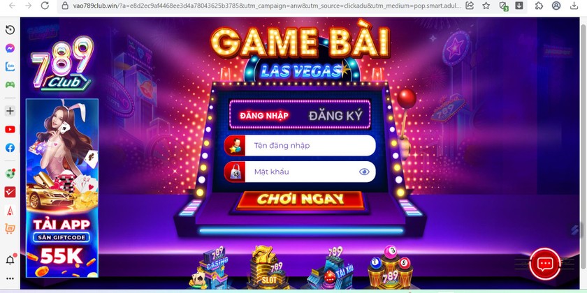 Cần ngăn chặn tận gốc các trang web đánh bạc, khiêu dâm. (Ảnh chụp qua màn hình)