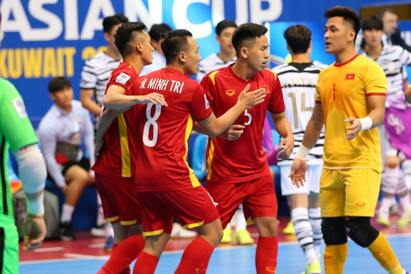 Futsal Việt Nam sẽ tranh tài tại VCK Châu Á 2024, ảnh VFF