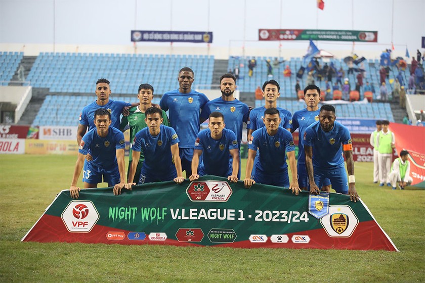 Quảng Nam đang có phong độ cao tại V.League, ảnh VPF