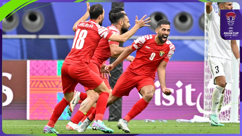 Jordan đã có chiến thắng tuyệt vời trước Iraq, ảnh AFC