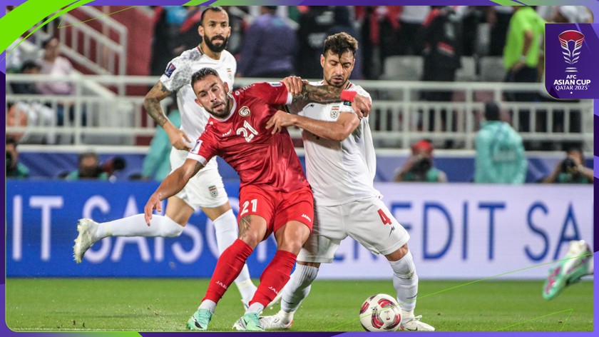Iran và Syria đã cống hiến một trận đấu nhiều cảm xúc, ảnh AFC