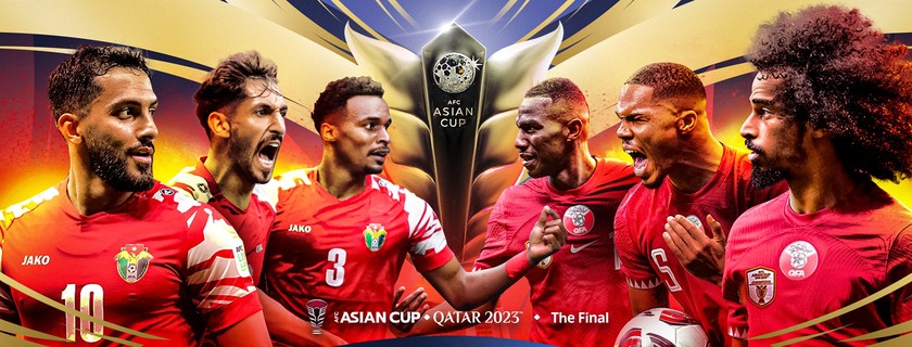Trận chung kết Asian Cup 2023 được đánh giá sẽ rất cởi mở, cống hiến. (Ảnh: AFC)